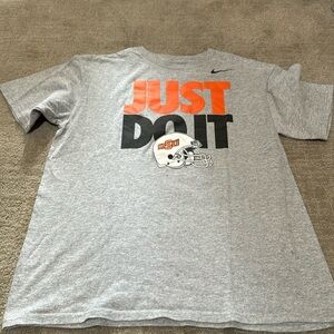 Lot of 4 youth large Oklahoma State University (OSU) tshirts.